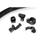 Hellermanntyton - Clip pour bord de tôle pour câble Ø 15 à 22 mm en PA66HIRHS Noir - EC27