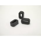 Hellermanntyton - Embase en anneau 10x4.5mm pour collier d'installation 9 mm en PA66 noir - LOK04