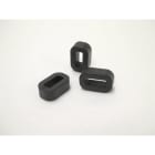 Hellermanntyton - Embase en anneau 10x4.5mm pour collier d'installation 9 mm en PA66 noir - LOK04