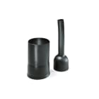 Hellermanntyton - Embout thermo droit avec adhésif, Ø entrée/sortie 25.6 /15 / 25.6 /7.4 mm