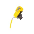 Hellermanntyton - Clip pour connecteur à pied sapin pour trou oblong en PA66HIRHS noir-YCCFT62x122