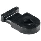 Hellermanntyton - Embase plate à visser 20x12mm en PA66 noir - MB2
