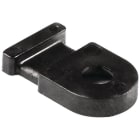 Hellermanntyton - Embase plate à visser 20x12mm en PA66 noir - MB2