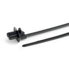 Hellermanntyton - Lanière de fixation 164x4.6mm à pied sapin oblong en PA66HIRHS noir - T50SOS2DOP