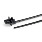 Hellermanntyton - Lanière de fixation 164x4.6mm à pied sapin oblong en PA66HIRHS noir - T50SOS2DOP