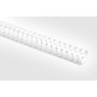 Hellermanntyton - Goulotte en polypropylène blanche adhésivée Heladuct Flex-30SK