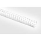 Hellermanntyton - Goulotte en polypropylène blanche adhésivée Heladuct Flex-30SK