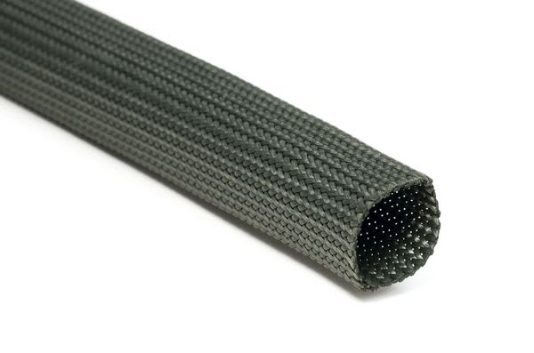Hellermanntyton - Gaine tressée Helagaine HEGMANW0-08 (rouleau 50m)