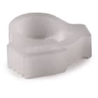 Hellermanntyton - Snapper pour diamètre de toron 6.5 mm en POM Blanc - SNP1
