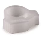 Hellermanntyton - Snapper pour diamètre de toron 6.5 mm en POM Blanc - SNP1