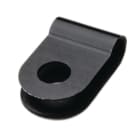 Hellermanntyton - Bride plastique à visser pour câble de diamètre 3.2 mm en PA66HS noir - H1P