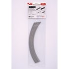 Hellermanntyton - Gaine thermorétractable HIS-3-BAG 1,5/0,5, grise, 10 longueur de 200mm en sachet
