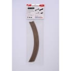 Hellermanntyton - Gaine thermorétractable HIS-3-BAG 1,5/0,5, marron,10 longueur de 200mm en sachet