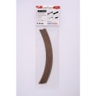 Hellermanntyton - Gaine thermorétractable HIS-3-BAG 1,5/0,5, marron,10 longueur de 200mm en sachet