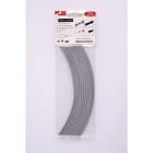 Hellermanntyton - Gaine thermorétractable  HIS-3-BAG 3/1, grise, 10 longueur de 200mm en sachet