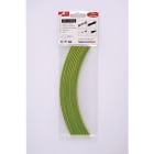 Hellermanntyton - Gaine thermorétractable  HIS-3-BAG 3/1-GNYE, 10 longueur de 200mm en sachet