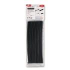 Hellermanntyton - Gaine thermorétractable  HIS-3-BAG 6/2-BK, 10 longueur de 200mm en sachet