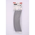 Hellermanntyton - Gaine thermorétractable  HIS-3-BAG 6/2, grise, 10 longueur de 200mm en sachet
