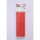 Hellermanntyton - Gaine thermorétractable HIS-3-BAG 12/4, rouge, 10 longueur de 200mm en sachet