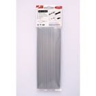 Hellermanntyton - Gaine thermorétractable  HIS-3-BAG 12/4, grise, 10 longueur de 200mm en sachet