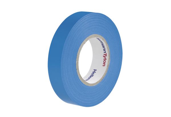 Hellermanntyton - Ruban adhésif Isolant PVC HelaTape Flex 15 - Bleu 15x10