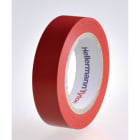 Hellermanntyton - Ruban adhésif Isolant PVC HelaTape Flex 15 - Rouge 15x10