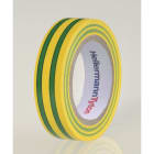 Hellermanntyton - Ruban adhésif Isolant PVC HelaTape Flex 15 - Vert/Jaune 15x10