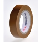 Hellermanntyton - Ruban adhésif Isolant PVC HelaTape Flex 15 - Marron 15x10