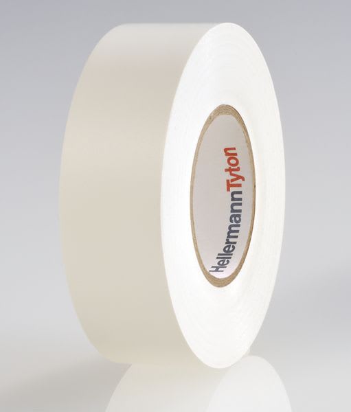 Hellermanntyton - Ruban adhésif Isolant PVC HelaTape Flex 15 - Blanc 25x25