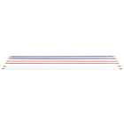 Hellermanntyton - Tire-fils CableScout+, paire de tiges blanches très souples 1Mx5