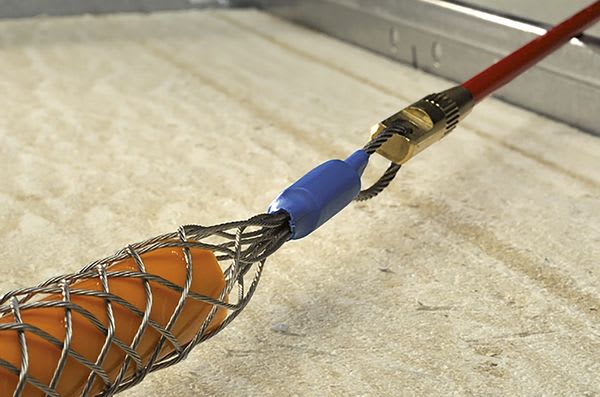 Hellermanntyton - Tire-fils CableScout+, 2 manchons chaussettes de tirage pour câbles