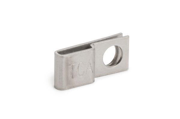 Hellermanntyton - Embase métallique à visser en Inox 316 trou Ø4mm - SSPC4
