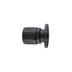 Hellermanntyton - Raccord à bride HG-SFL, Ø nominal 42, polyamide 6.6 (PA66), noir, sachet 2 pcs
