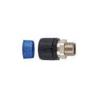 Hellermanntyton - Raccord droit HGL-SM, Ø nominal 16, PG11, PA66, joint élastomère, sachet 10 pcs