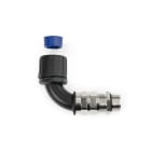 Hellermanntyton - Presse-étoupe coudé 90° HGL-90CG,Ø nominal 42, M40, PA66, noir, sachet 2 pcs