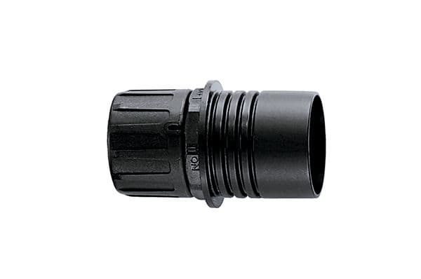 Hellermanntyton - Raccord réducteur HG13, Ø nominal 13, R16, PA66, noir, sachet 10 pièces