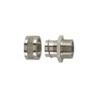 Hellermanntyton - Raccord pour gaines métalliques PCS-FM, Ø nominal 16, P11, NPB, sachet 10 pcs