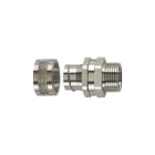 Hellermanntyton - Raccord pour gaines métalliques PCS-SM, Ø nominal 32, PG29, NPB, sachet 2 pcs