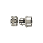 Hellermanntyton - Raccord pour gaines métalliques PCS-FF, Ø nominal 32, M32, NPB, sachet 10 pcs