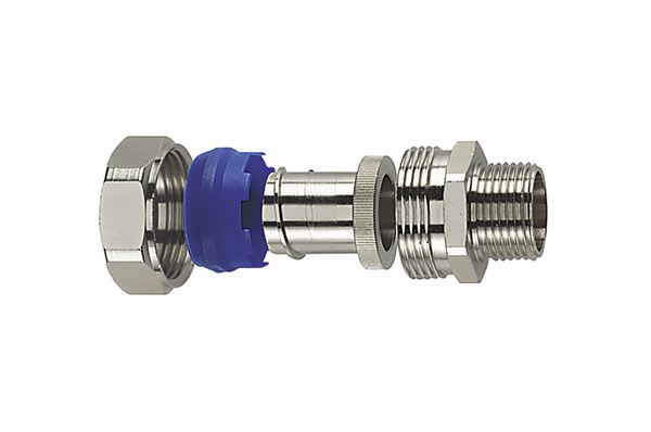 Hellermanntyton - Prolongateur PCS-FMC, Ø nominal 25, M25, NPB/TPE/PA6, métal, sachet 10 pièces