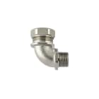 Hellermanntyton - Raccord coudé fixe PSRSC-90FMCSS,Ø nominal 20, M20, PA6/SS316, sachet 1 pièce
