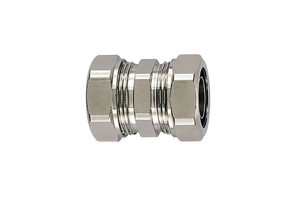 Hellermanntyton - Prolongateur LTS-LTS, Ø nominal 20, NPB/PA6, métal, sachet 10 pièces