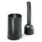 Hellermanntyton - Embout thermo droit , Ø entrée/sortie 43.5 /34 / 43.5 /12mm