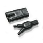 Hellermanntyton - Embout thermo 2 sorties , Ø entrée/sortie 40/8.5  / 31.8 /7.9 mm