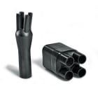 Hellermanntyton - Embout thermo 4 sorties  , Ø entrée/sortie 28/9/ 9/1.8 mm