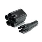 Hellermanntyton - Embout thermo 5 sorties , Ø entrée/sortie 60/24.5 / 30/7.5 mm