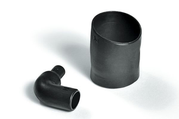 Hellermanntyton - Coude thermo , Ø entrée/sortie 28.4 /14.2 / 28.4 /6.3 mm