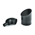 Hellermanntyton - Coude thermo avec adhésif , Ø entrée/sortie 36/22.4 / 36/8.4 mm