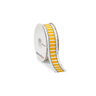 Hellermanntyton - Manchons thermo à marquer, rétreint 2:1, Ø 9,5 mm, longueur 16 mm x3, jaune