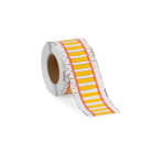 Hellermanntyton - Manchons thermo TULT à marquer, rétreint 3:1, Ø 2,4 mm, longueur 25mm x2, jaune